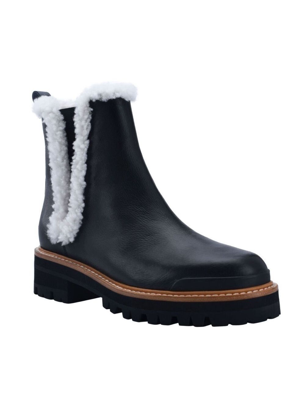 NIB Marc Fisher Women's Iggie Shearling Fur Lined Boots